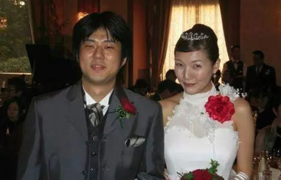 Chiaki and Eiichiro on their wedding day